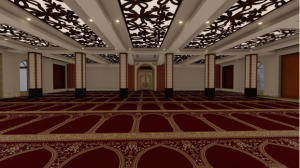 Jamia Masjid ASL Kuldna Mosque Interior Design | Diamond Architects - Image 1