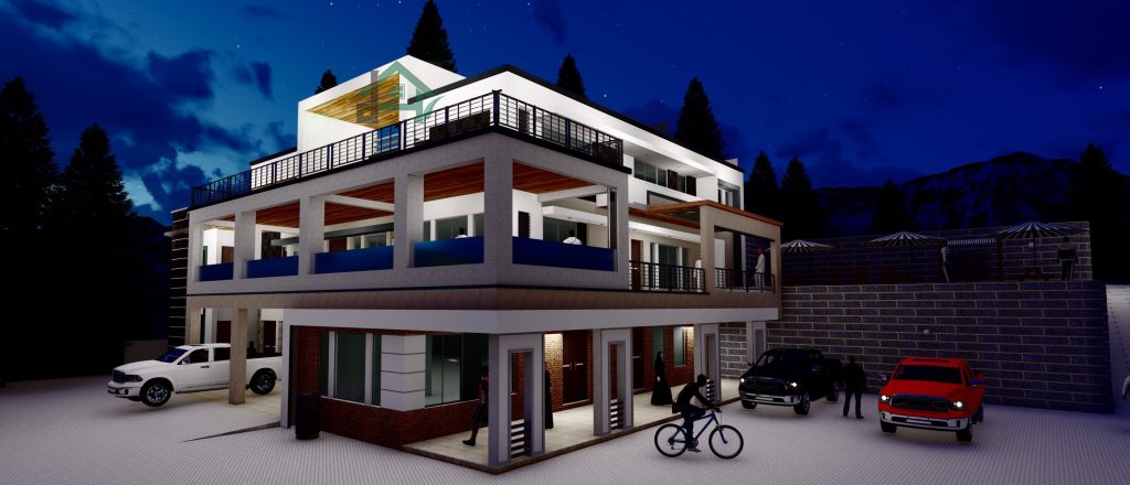 Modern Architect in Islamabad – Residential Project in Hawalian by Diamond Architects