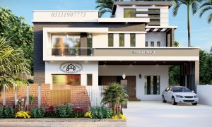 Kanal Modern Residence by Home Architect in Islamabad - Image 1